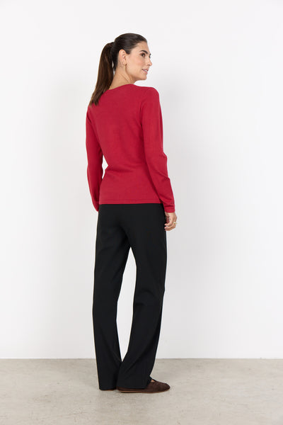 SC-DOLLIE 446 Vest Donkerrood