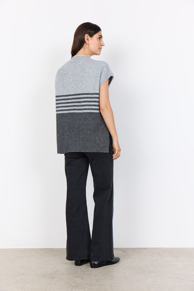 SC-SELVI 1 Gilet Grijs