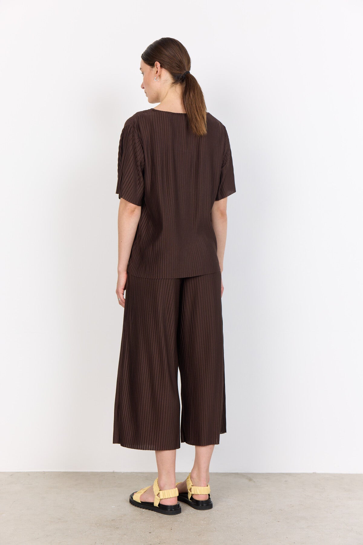SC-KIRIT 19 Blouse Donkerbruin