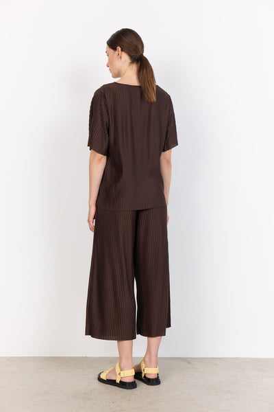 SC-KIRIT 19 Blouse Donkerbruin