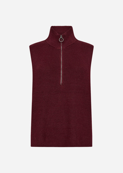 SC-JULIA 8 Gilet Bordeaux