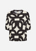 SC-FELICITY AOP 541 T-shirt Zwart