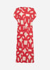 SC-FELICITY AOP 543 Jurk Rood