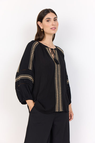 SC-SEBORA 1 Blouse Zwart