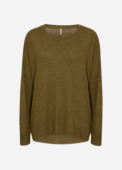 SC-BIARA 1 Blouse Donkergroen