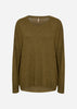 SC-BIARA 1 Blouse Donkergroen