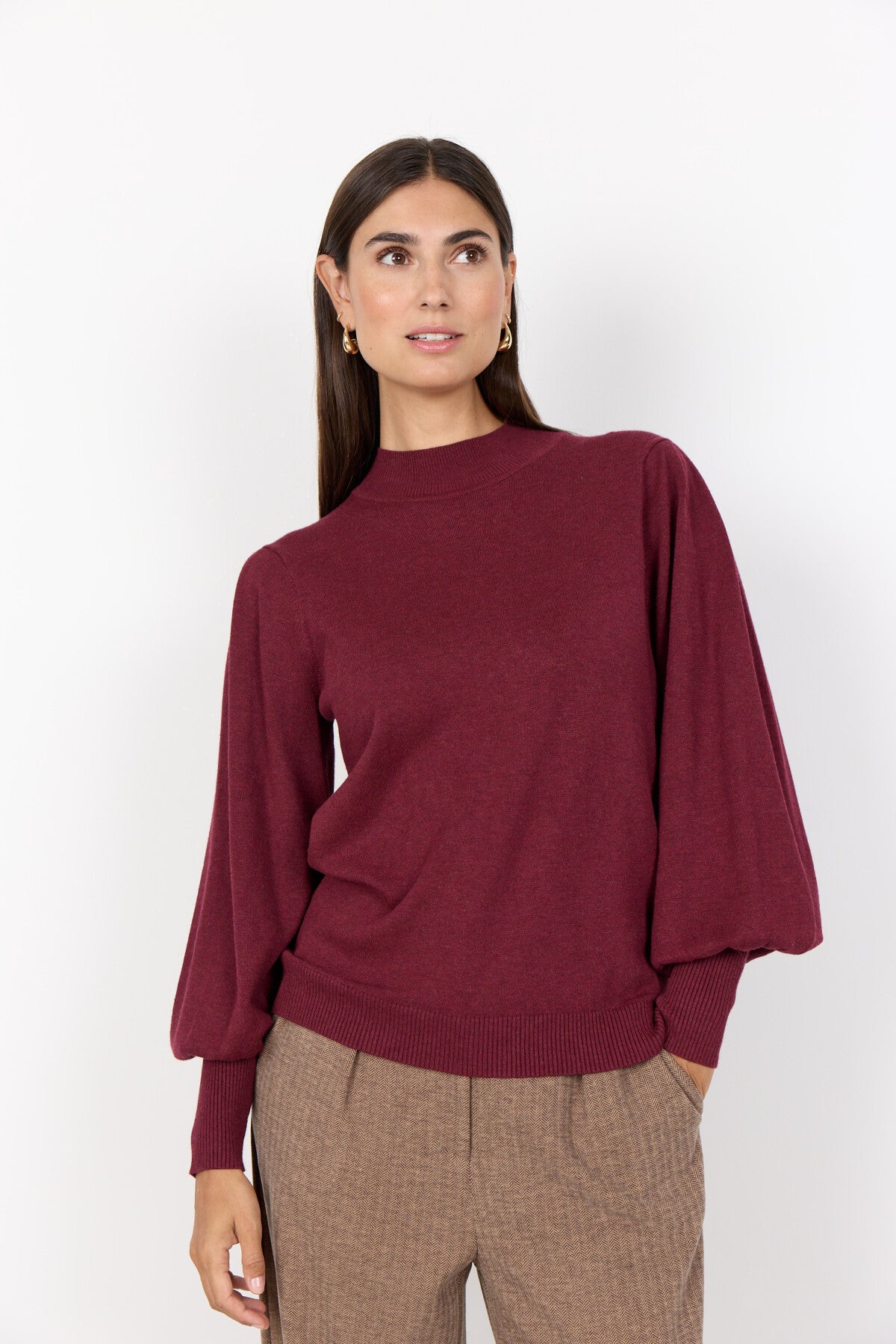 SC-DOLLIE 666 Trui Bordeaux