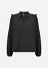 SC-NETTI 108 Blouse Zwart