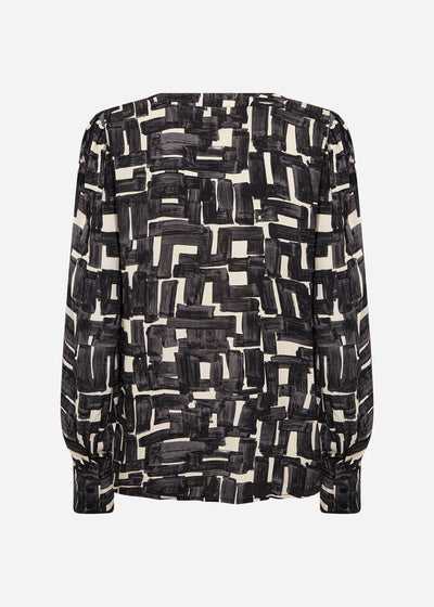 SC-VEBINA 1 Blouse Zwart