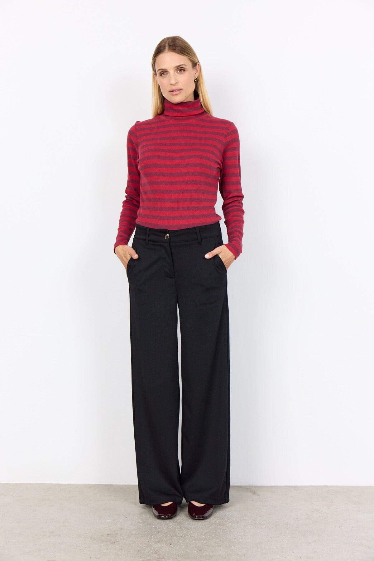 SC-IRIDI 2 T-shirt Donkerrood