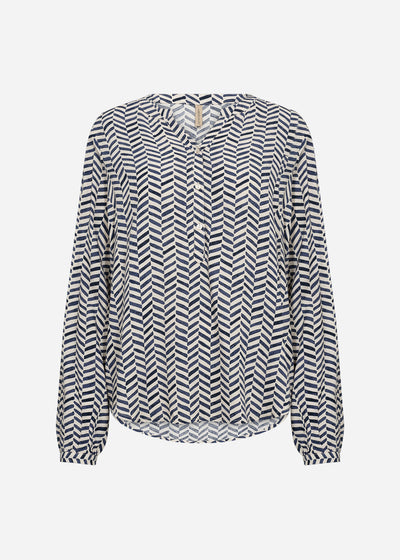 SC-SELIA 2 Blouse Navy