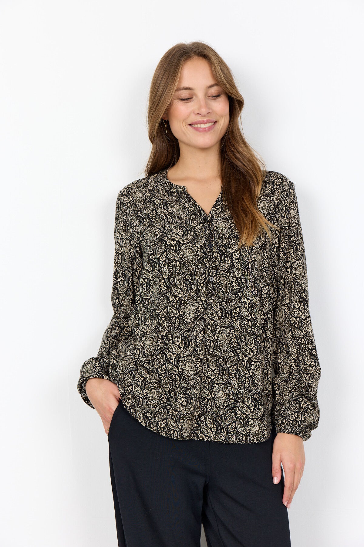 SC-ASTER 1 Blouse Zwart