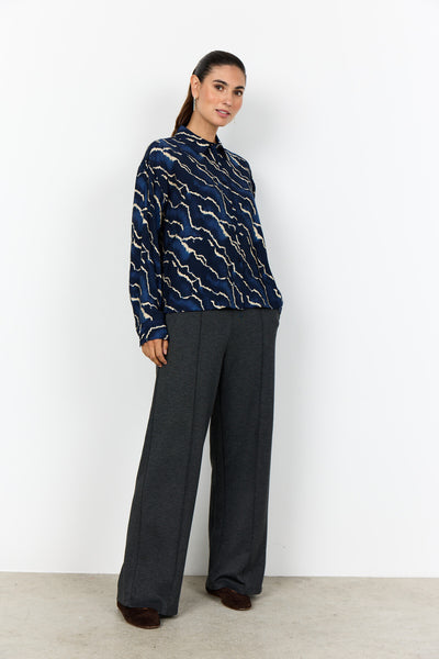 SC-ANYA 1 Shirt Donkerblauw