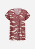 SC-ARETHA 47 T-shirt Donkerrood