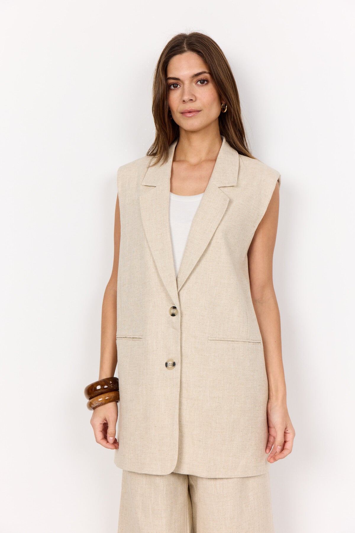 SC-SIMI 1 Gilet Zand