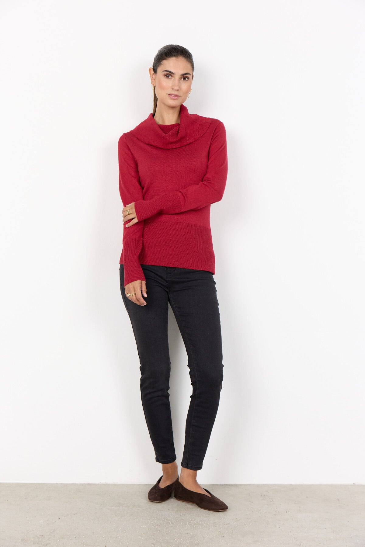 SC-DOLLIE 305 Trui Donkerrood