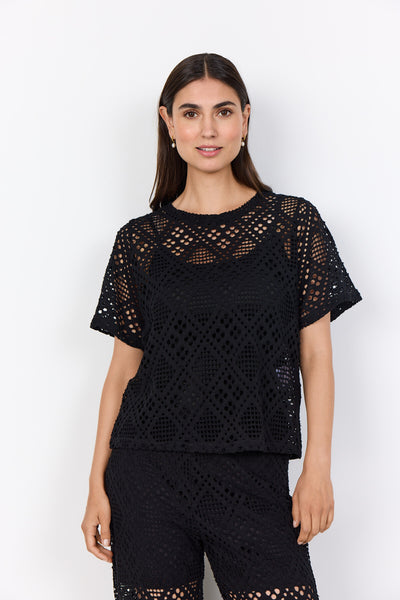 SC-SINDA 1 T-shirt Zwart