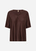SC-KIRIT 19 Blouse Donkerbruin