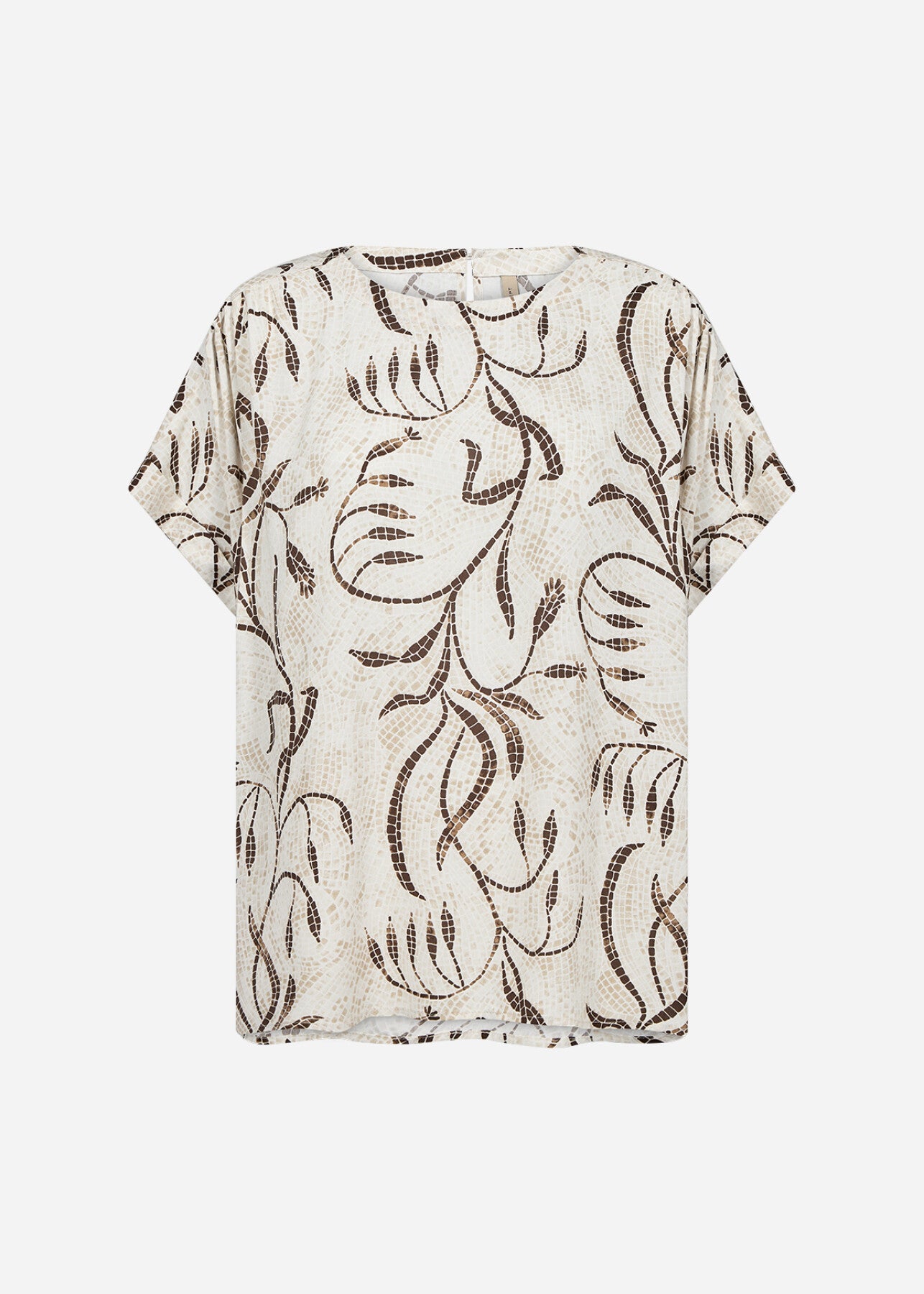 SC-SABIRA 1 Blouse Zand