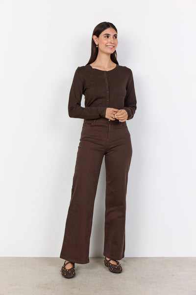 SC-DOLLIE 446 Vest Donkerbruin