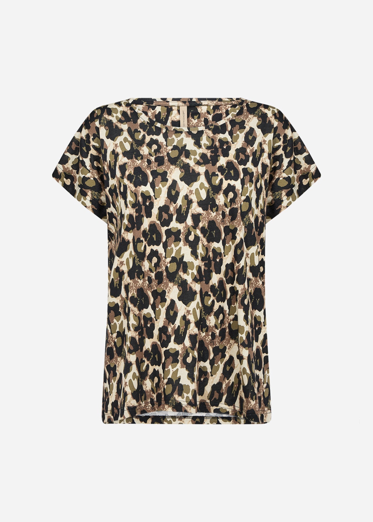 SC-FELICITY AOP 515 T-shirt Olijf