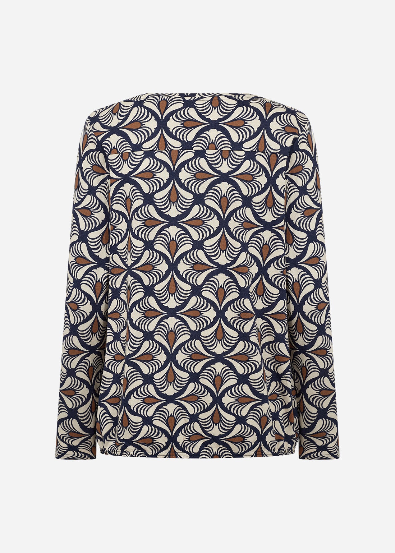 SC-FELICITY AOP 526 Blouse Donkerblauw