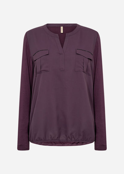 SC-HERMINE 1 Blouse Paars