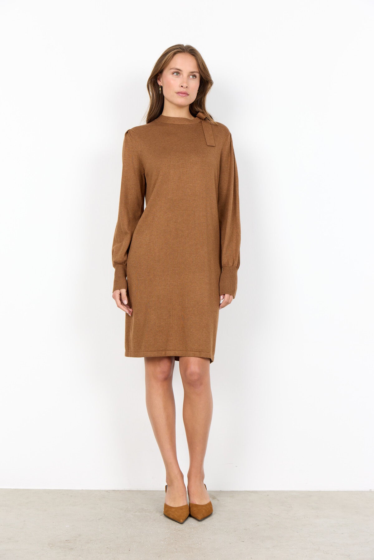 SC-DOLLIE 805 Jurk Bruin