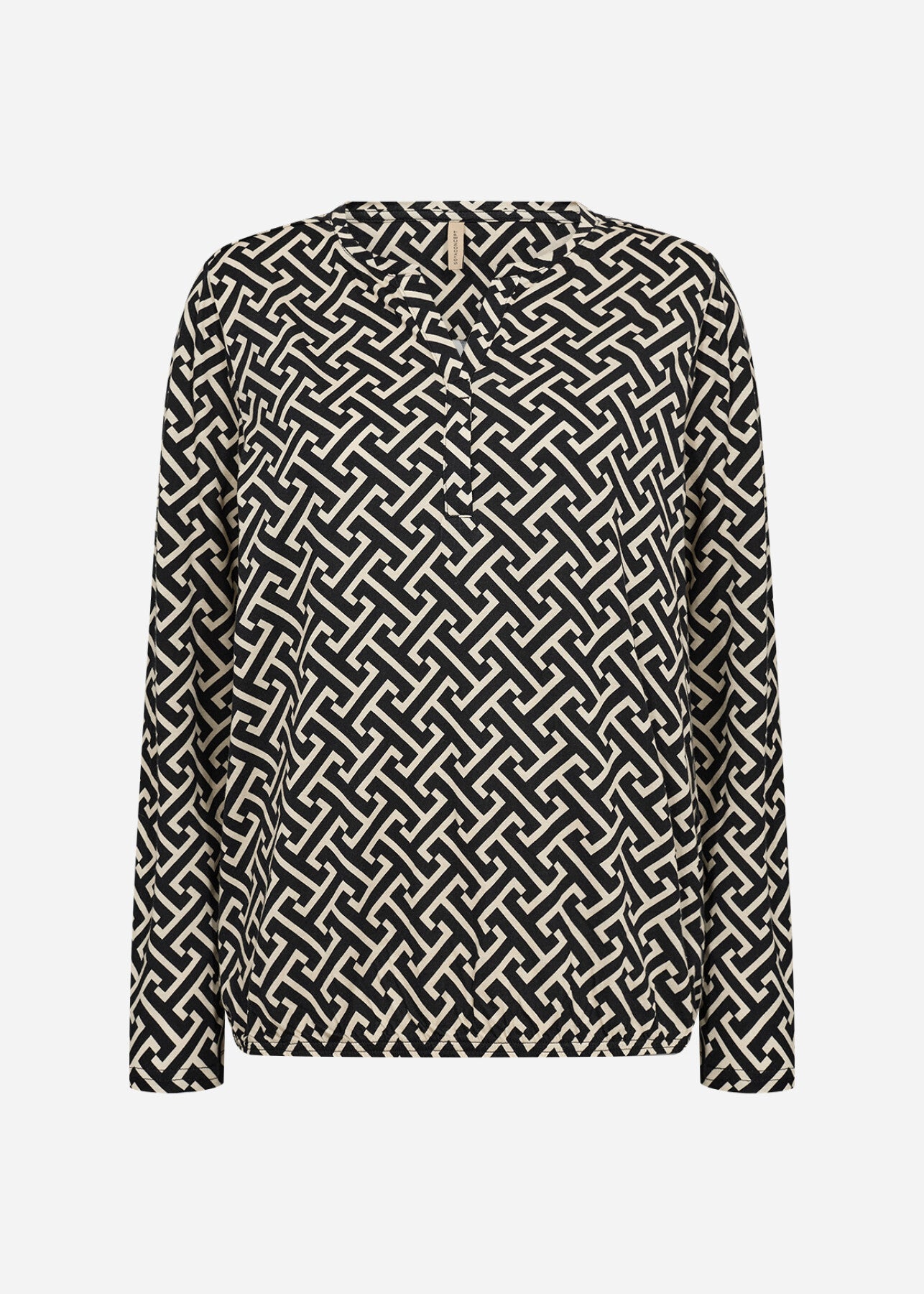 SC-FELICITY AOP 520 Blouse Zwart