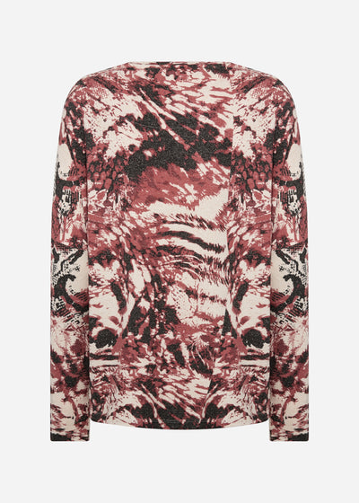 SC-BIARA AOP 141 Blouse Roestrode