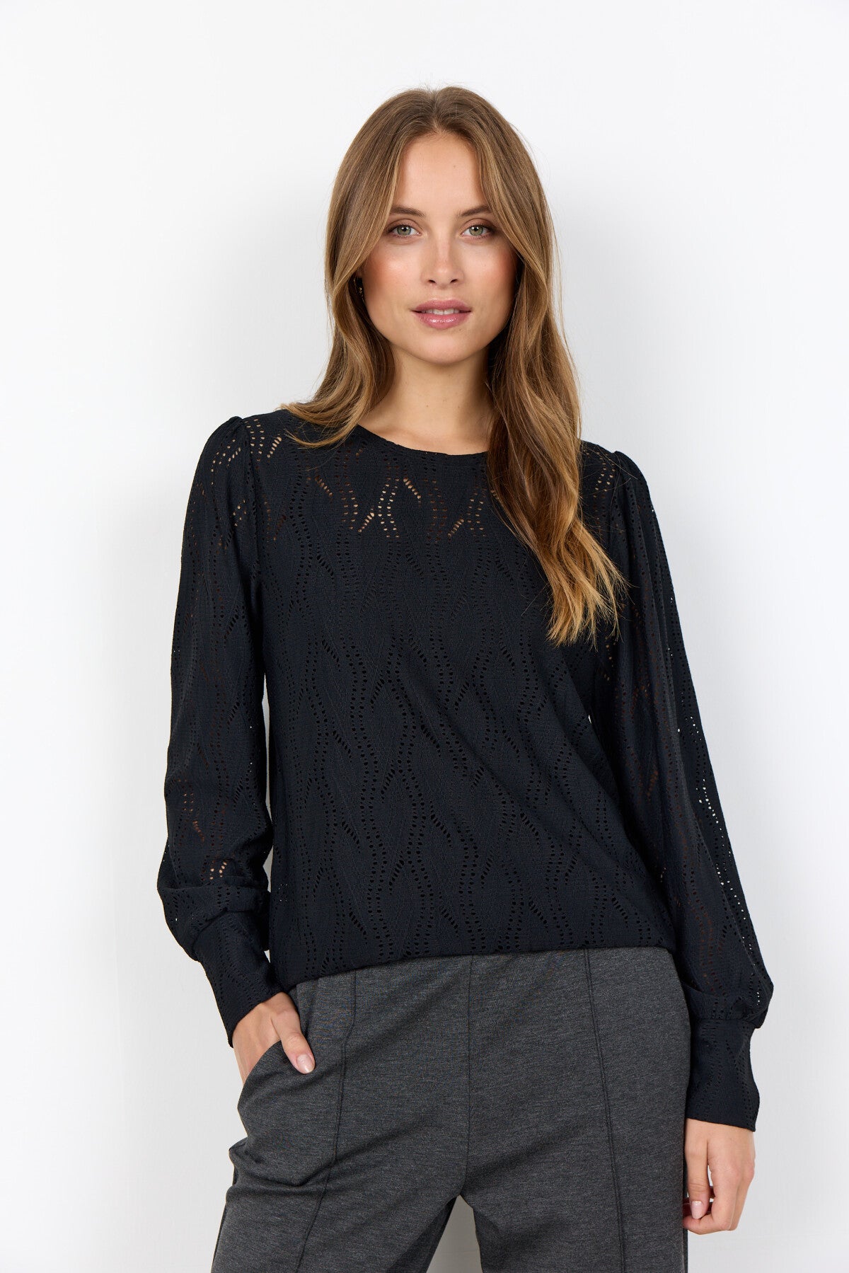 SC-ATHARI 1 Blouse Zwart