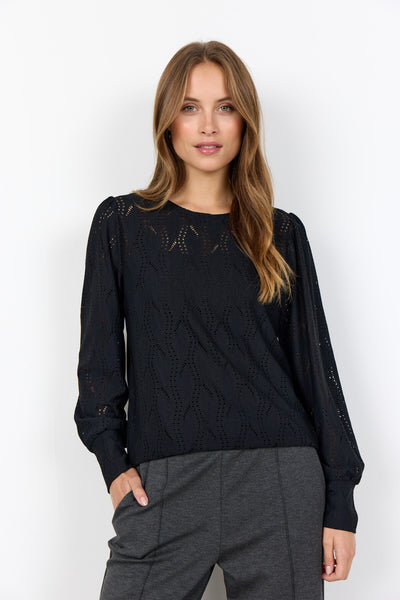 SC-ATHARI 1 Blouse Zwart
