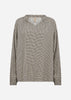 SC-HALIA 1 AOP Blouse Stoffig blauw