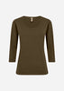 SC-PYLLE 175 T-shirt Donkergroen