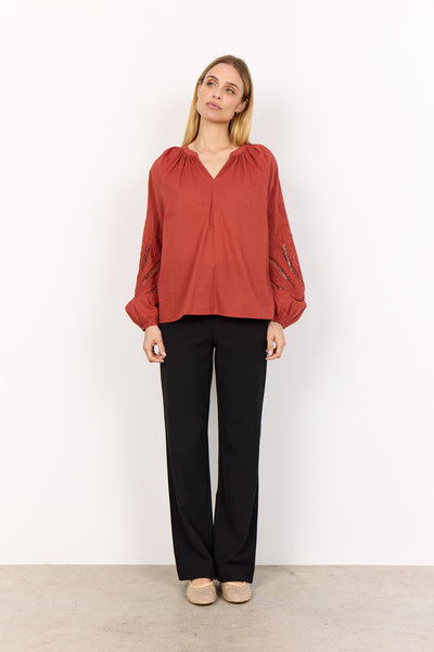 SC-CALISTE 21 Blouse Roestrode