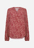SC-VAN 1 Blouse Donkerrood