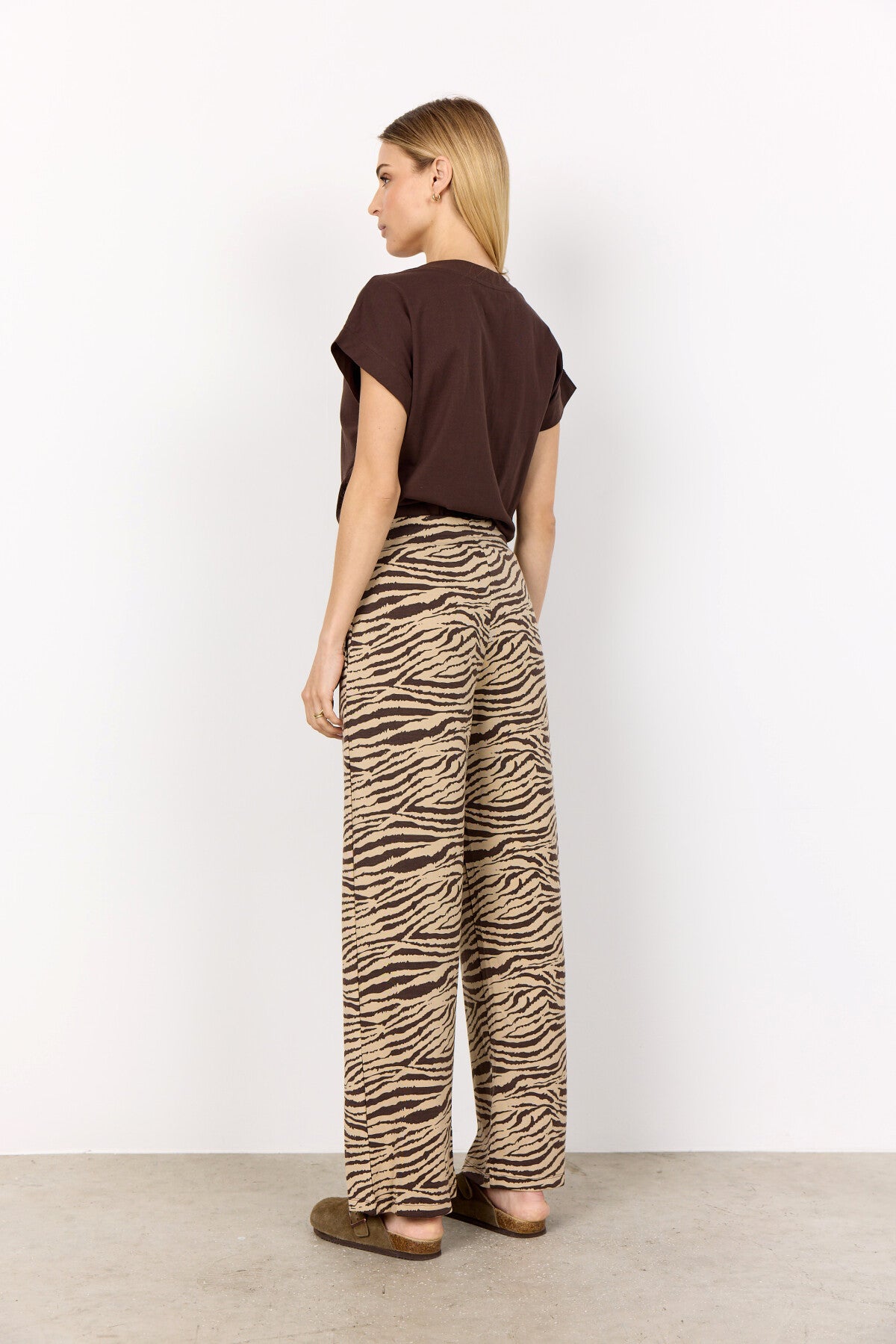 SC-SALOME 4 Broek Donkerbruin