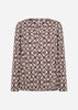 SC-FELICITY AOP 526 Blouse Paars