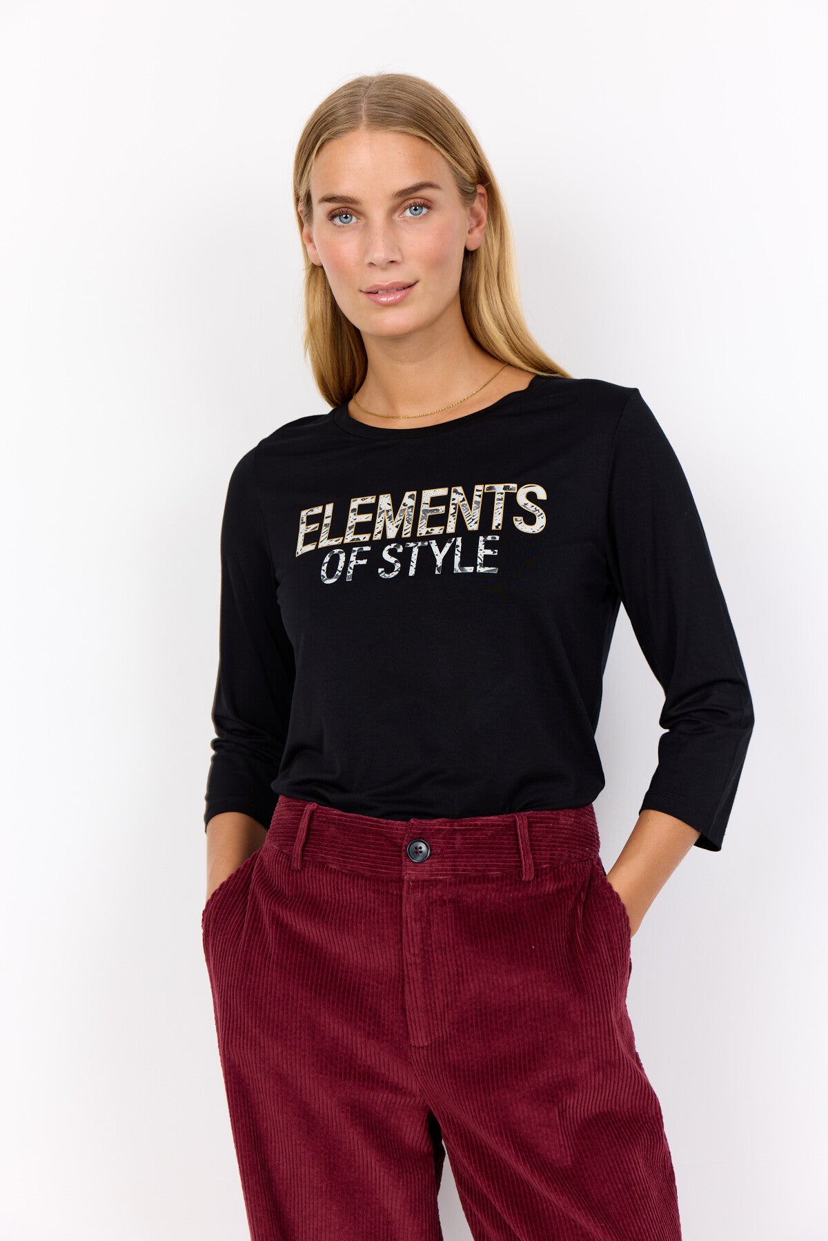 SC-MARICA FP 340 T-shirt Zwart