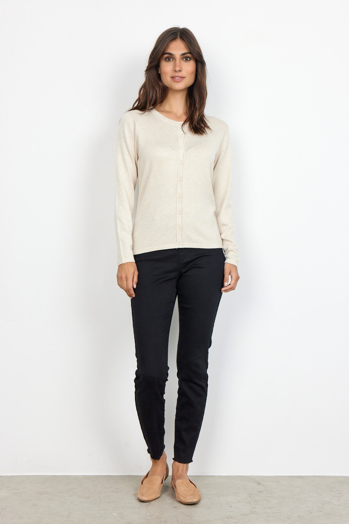 SC-DOLLIE 446 Vest Crème
