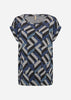 SC-GALINA 67 T-shirt Donkerblauw