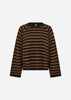 SC-ORLEAN STRIPE 14 Trui Zwart