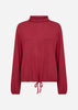 SC-BIARA 147 Blouse Rood