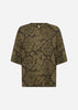 SC-BIARA AOP 144 T-shirt Donkergroen