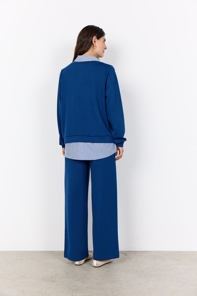 SC-BANU 264 Blouse Donkerblauw