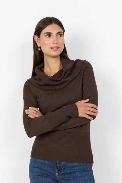 SC-DOLLIE 305 Trui Donkerbruin