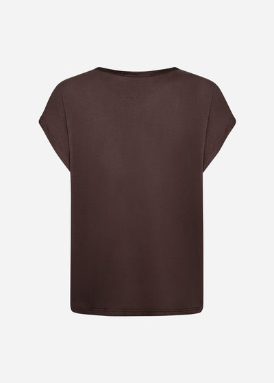 SC-THILDE 43 T-shirt Donkerbruin