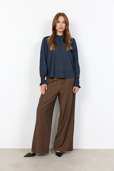 SC-ARIANNE 1 Blouse Donkerblauw