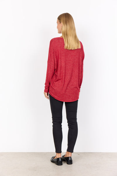 SC-BIARA 1 Blouse Rood