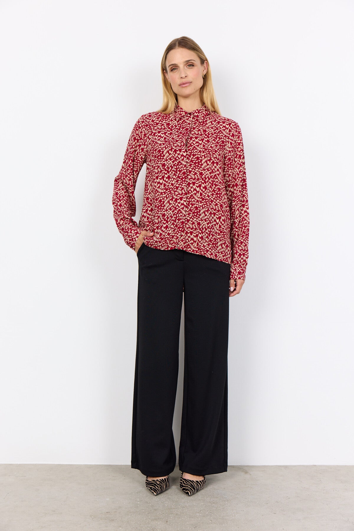 SC-VAN 2 Shirt Donkerrood